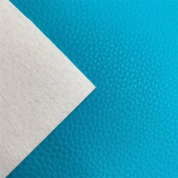 Wholesale Factory Waterproof Thick Leather Fabric PVC Synthetic Leather For Handbags