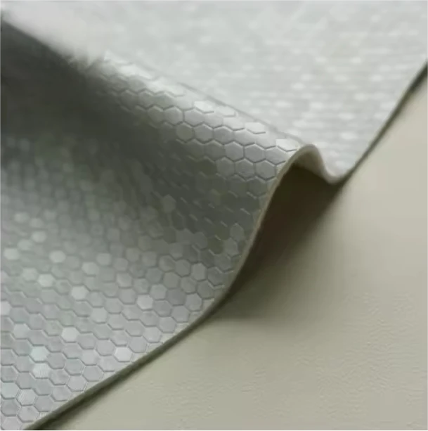 Εργοστάσιο Χονδρικό Ύφασμα Faux Material Ανάγλυφο PVC συνθετικό δέρμα για τσάντες