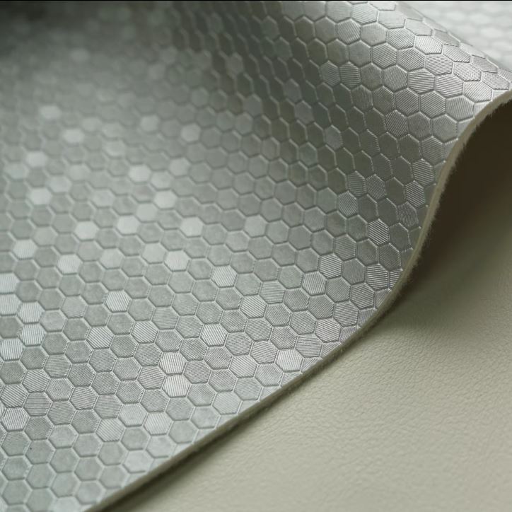 Factory Wholesale Faux Material Fabric Embossed PVC Synthetic Leather For Bags