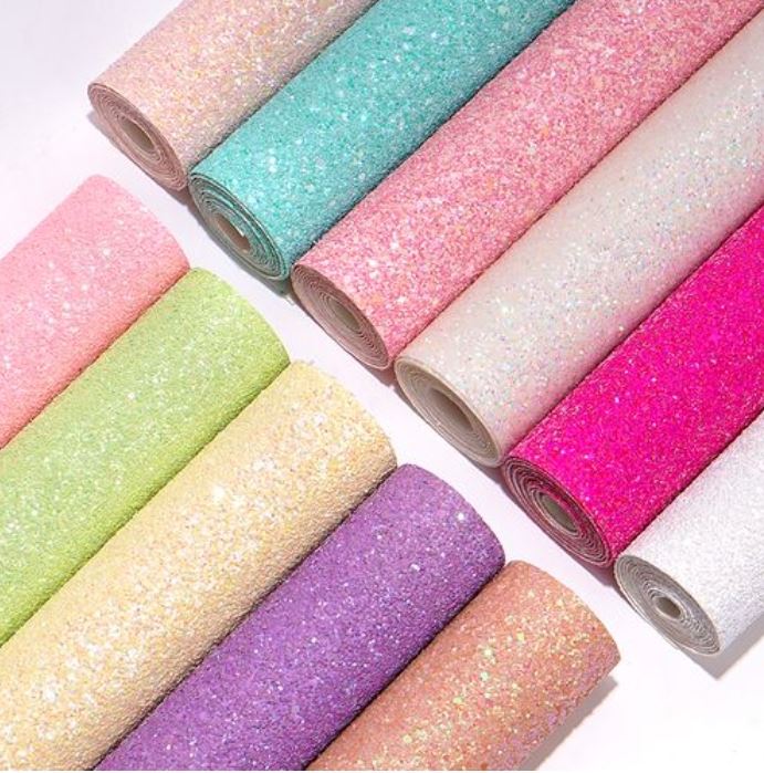 Δερμάτινο ύφασμα Glitter